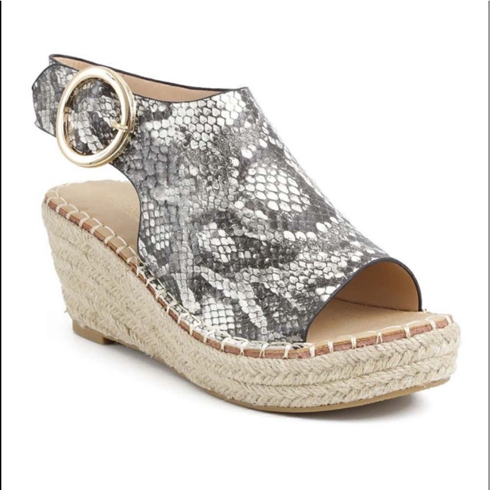 Catherine Malandrino Snake Espadrilles